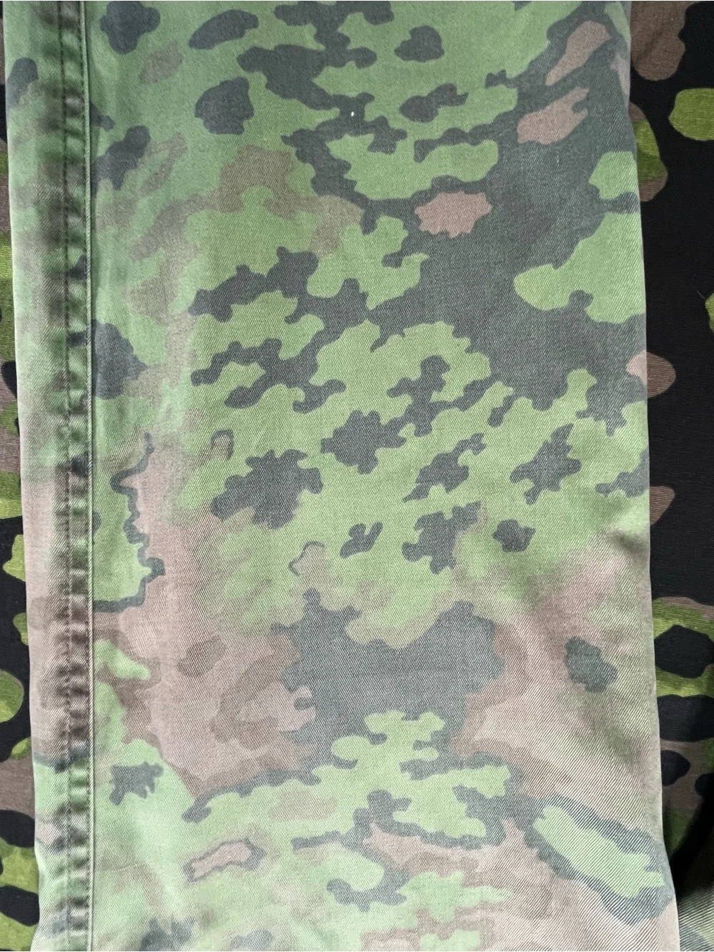 GERMAN WW2 CAMOUFLAGE WEHRMACHT EICHENTARN OAKLEAF CAMO pants by Mil Tech